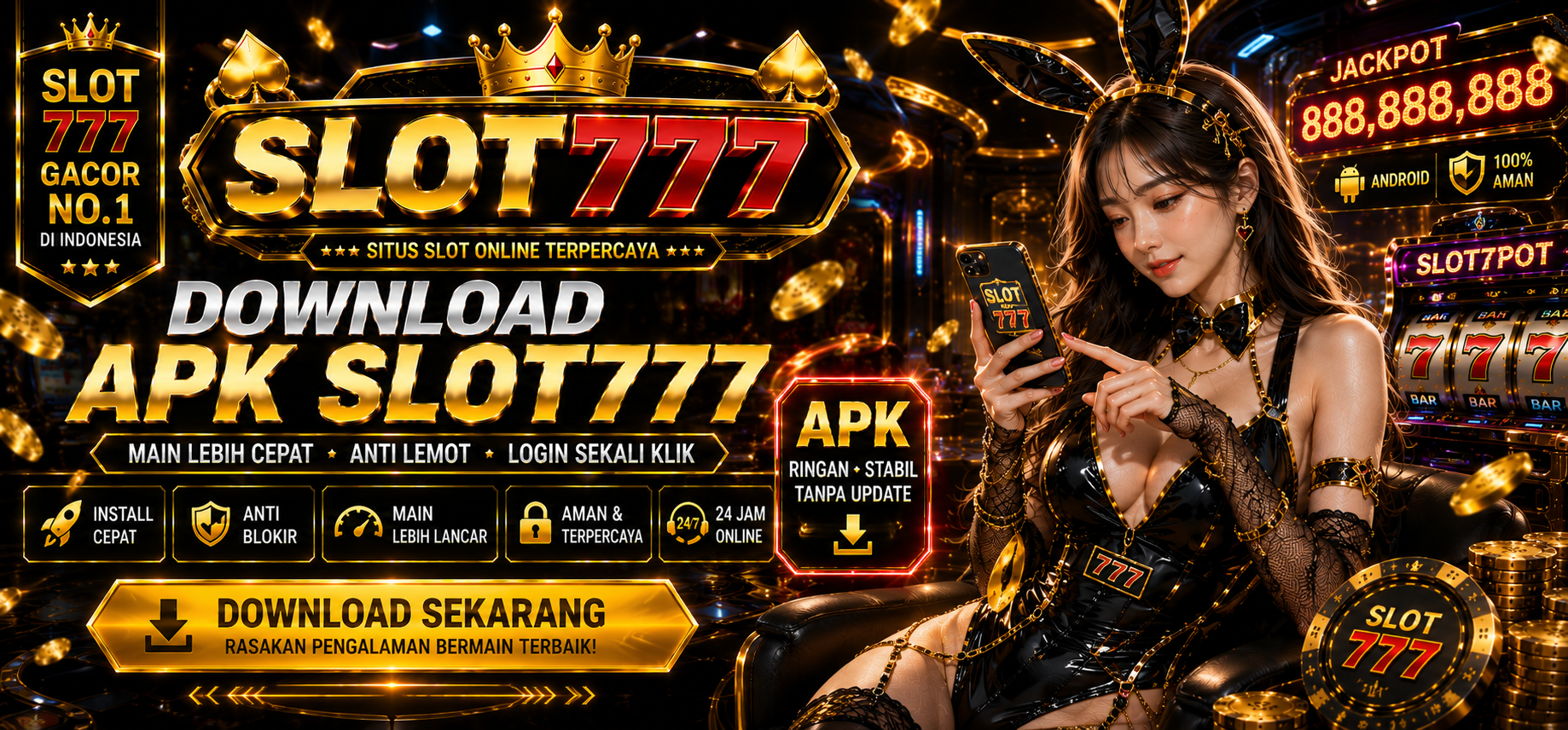 SLOT777: Link Slot Gacor Online APK Slot 777 Gratis Gampang Maxwin Malam Ini