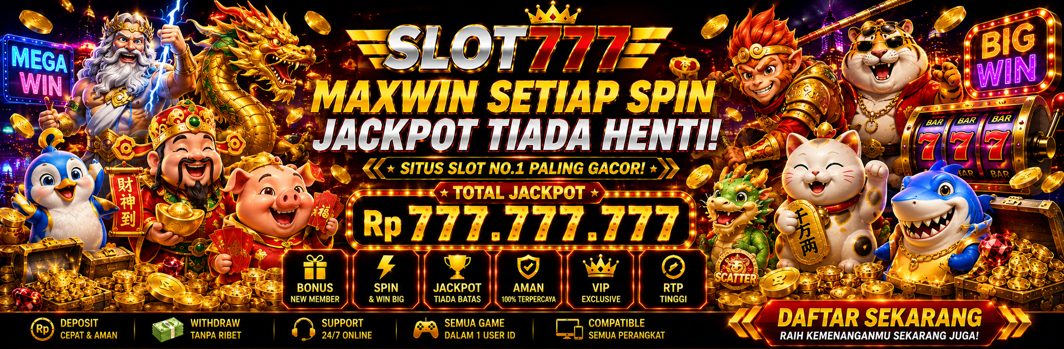 SLOT777 VIP Bonus